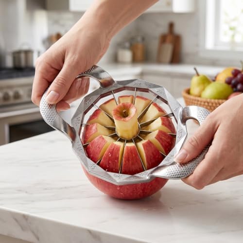 Heavy Duty Corer Stainless Steel Apples Cutter Kitchen Tool(B) (B)