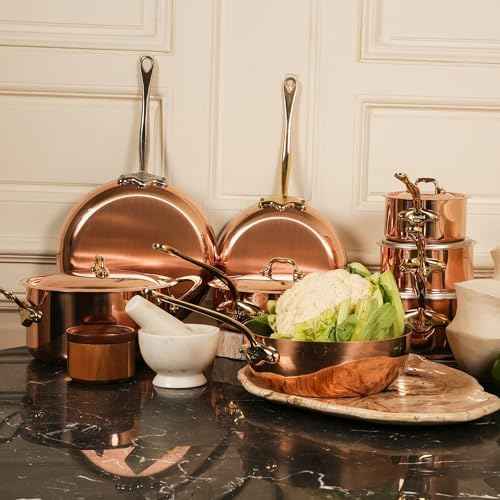 Mauviel M'Heritage 150 B 1.5mm Polished Copper & Stainless Steel