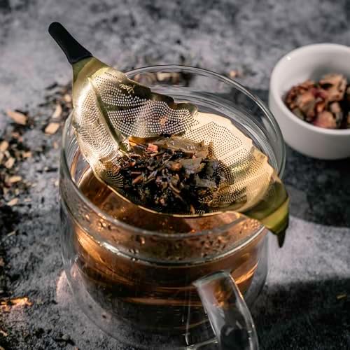 Gold Tea Strainers For Loose Tea Mesh Tea Strainer Stainless Steel