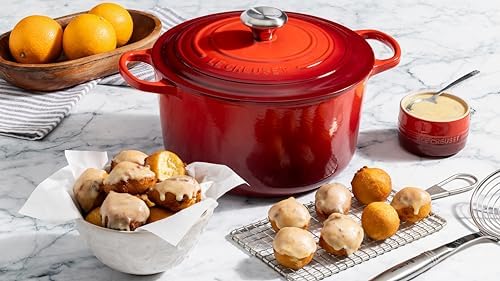 Le Creuset Enameled Cast Iron Signature Deep Round Oven, 6.5 qt., Sea Salt