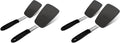 Unicook 4 Pack Flexible Silicone Spatula, 600F Heat Resistant, Crepes and More by UNICOOK