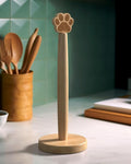 KitchLife Cute Wooden Paper Towel Holder Countertop by OverDoorHooksKitchenSupplies