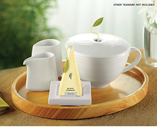Tea Forte 2 Piece Sugar & Creamer Serving Set, White