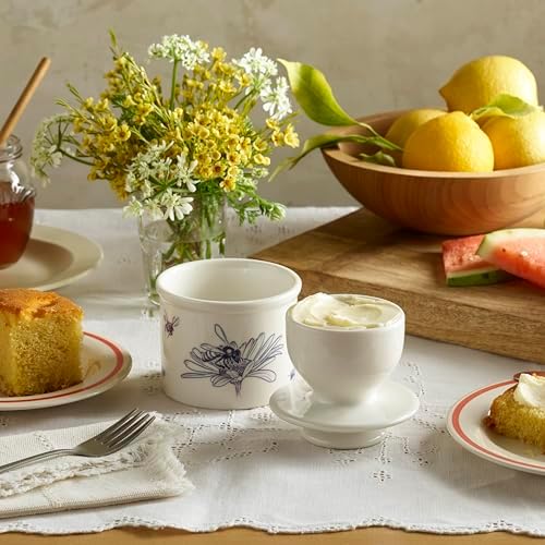 Butter Bell Crock by L. Tremain French Ceramic Butter Keeper, Honey