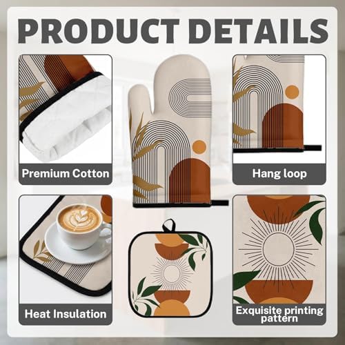 Bohemian Kitchen Towel Set, 8 Pack