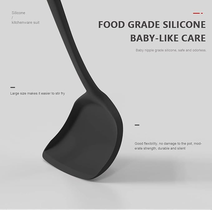 AOTHOD Silicone Cooking Utensils Set - Image 4
