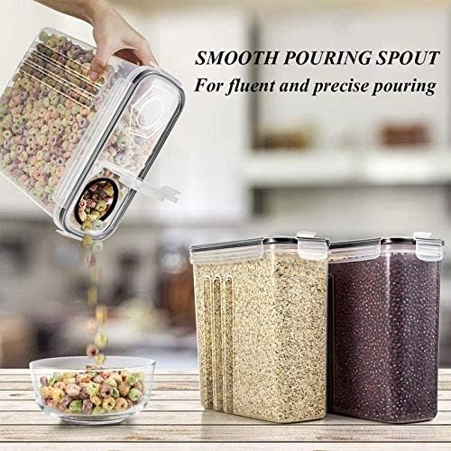 Wildone Cereal Containers Storage Set 2.5L, 8 Pack