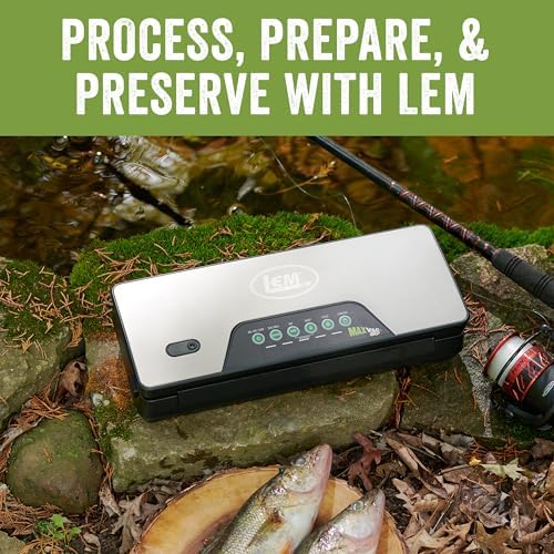 LEM Products MaxVac Go Cordless Vacuum Sealer, Plastic