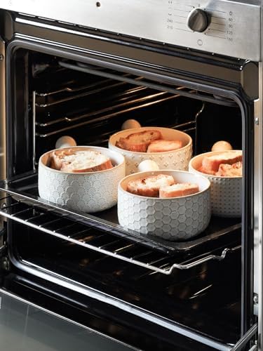 LE TAUCI French Onion Soup Bowls, 18 Ounce Soup Bowls With Handles for