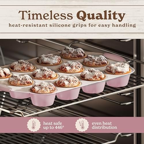 Country Kitchen Nonstick Stackable Bakeware Set - Durable, Easy
