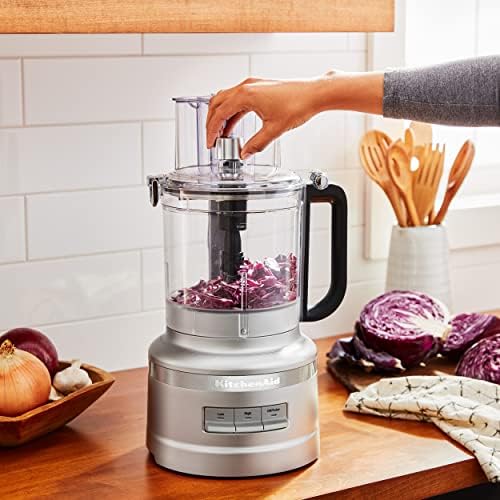 KitchenAid KFP1317 13 Cup Food Processor, Contour Silver