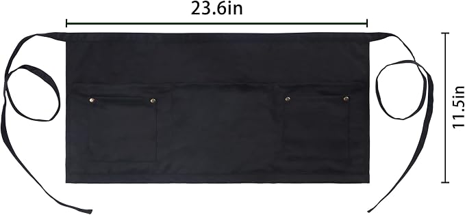 Server Apron with 5 Pockets - Image 5