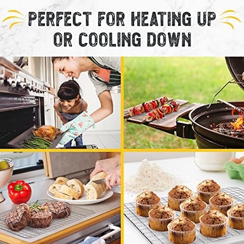 Checkered Chef Cooling Racks for Cooking and Baking - Cooling Wire