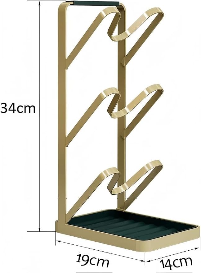 Lid Stand Lid Organizer Pot Lid Rack Holder - Image 2