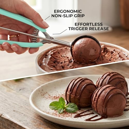 Ice Cream Scoop, #40 Cookie Scoop, 2 Tbsp/30 ml/1 oz Cookie Dough