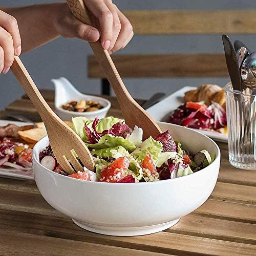 DOWAN Serving Bowls, 90 OZ (9.5") Large Salad Bowls for Entertaining