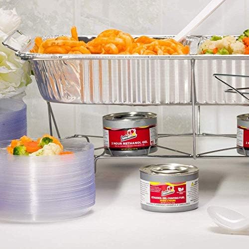 Aluminum Pans Full Size, Large Disposable Roasting & Baking Pan