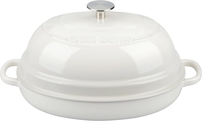 EDGING CASTING Enameled Oval Cast Iron Dutch Oven Pot - Image 6