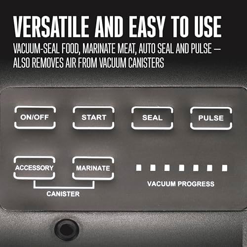 Weston 65-0501-W Vacuum Sealer, 11-Inch Stainless Steel