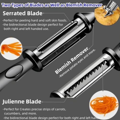 Swivel Vegetable I-Peeler For Kitchen, Potato Peelers With Blemish