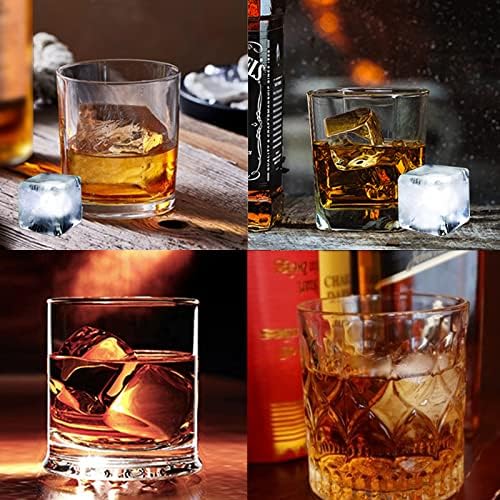 Large Ice Cube Trays Silicone (2.5-Inches) - Giant Cocktail Silicone