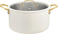 BEZIA 10 Quart Stainless Steel Stock Pot, Large Soup Pot, Casserole by BEZIA
