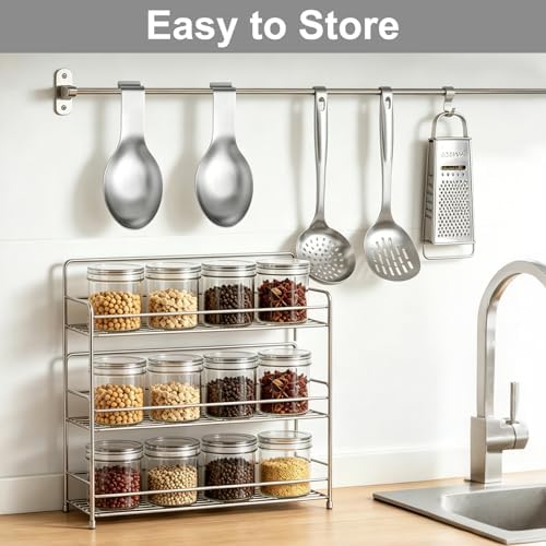 8 Pack Stainless Steel Spoon Rest, 10 Inch Ladle Spatula Holder