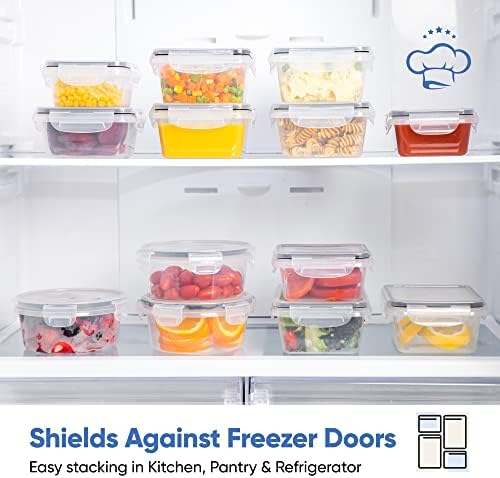 Chef's Path 32 Piece Airtight Food Storage Containers with Easy Snap