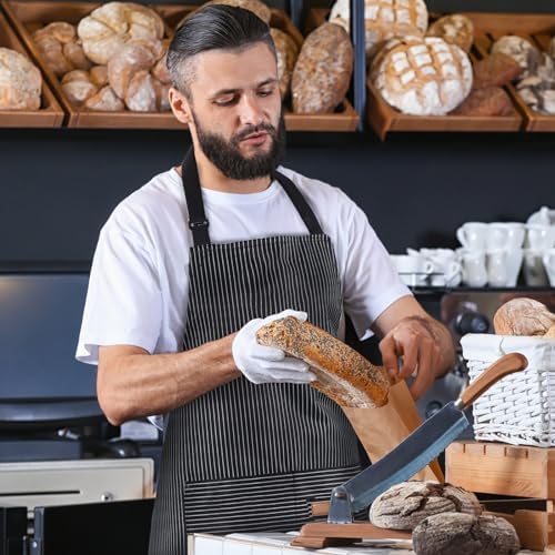 Handepo 4 Pcs Kitchen Aprons with Pockets