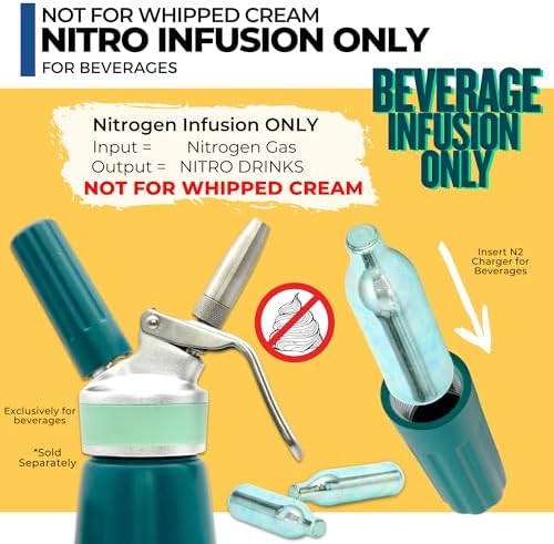 ICO 40pcs Nitrogen Cartridges, N2 Cartridges for Nitro Cold Brew