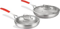 DELARLO Tri-ply Stainless Steel Frying Pan Set by DELARLOCOOKWARE