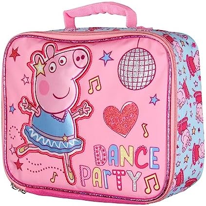 AI ACCESSORY INNOVATIONS Peppa Pig Lunch Box Glitter Dance Party