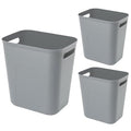 UUJOLY Plastic Small Trash Can Wastebasket, Garbage Container Basket by UUJOLY