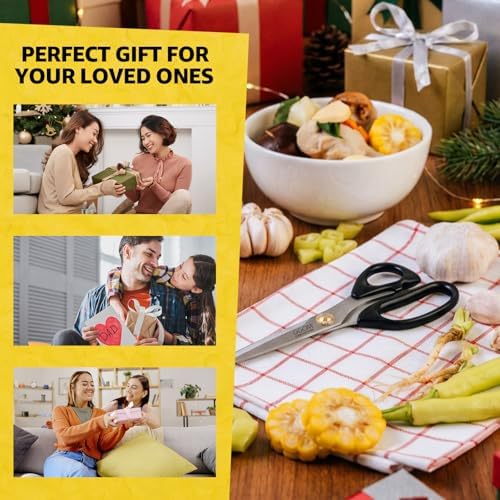 3T Stainless Blade Kitchen Scissors - 10.23in x 1Pack | Korean
