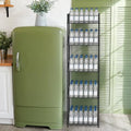 Water Bottle Organizer Stand 5 Tier Soda Can Storage Rack for Pantry