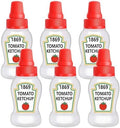 1.4 oz Mini Condiment Squeeze Bottles for Lunch Accessories, Mini