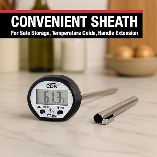 CDN Waterproof Instant Read Digital Thermometer | NSF Certified | ProAccurate® - Image 5