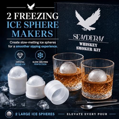 Bourbon Whiskey Smoker Kit with Torch - Old Fashioned Cocktail Smoker