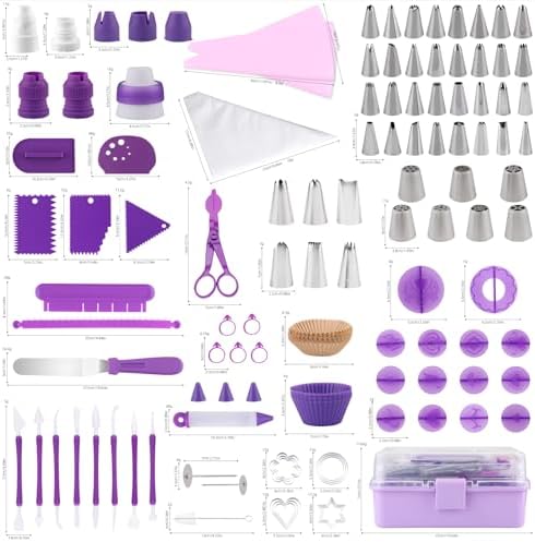 Cake Decorating Kit: Decorating Supplies Tools Kit 235 PCS Baking