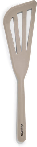 GreenPan Silicone Fish Turner Spatula, Slotted Cooking Kitchen Utensil by GreenPan