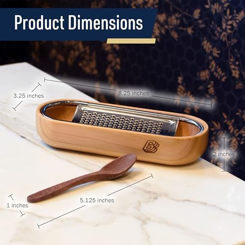 Kings County Tools Cheese Grater with Container