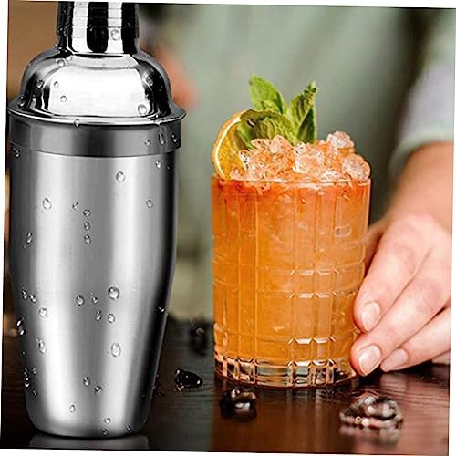 HAKIDZEL 5pcs Stainless Steel Cocktail Bartending Set Stir Bar Spoon