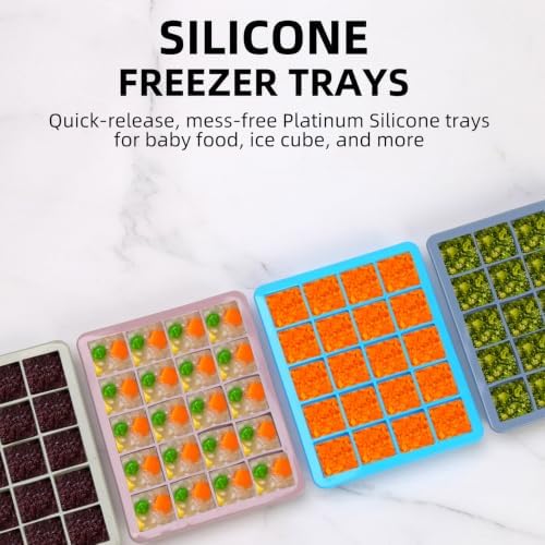 1 Tbsp Silicone Freezer Molds, Silicone Food Freezer Tray