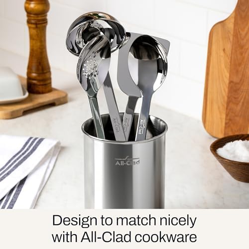 All-Clad 5-Piece Stainless Steel Kitchen Utensil Set