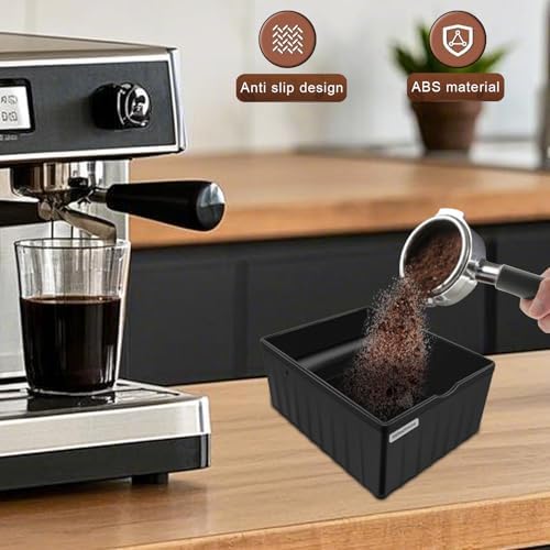 NMWearthmone Espresso knock box,Coffee grounds pucks knock