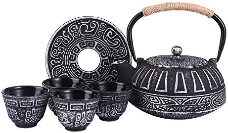 Japanese Style Cast Iron Teapot Set Tetsubin Kettle with Infuser
