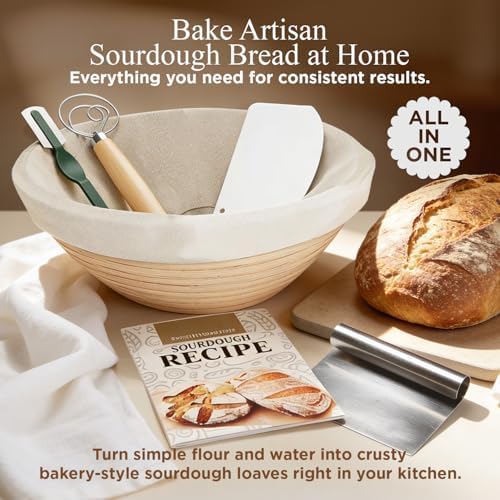 Sourdough Bread Kit, Complete Bread Making Supplies and Sourdough
