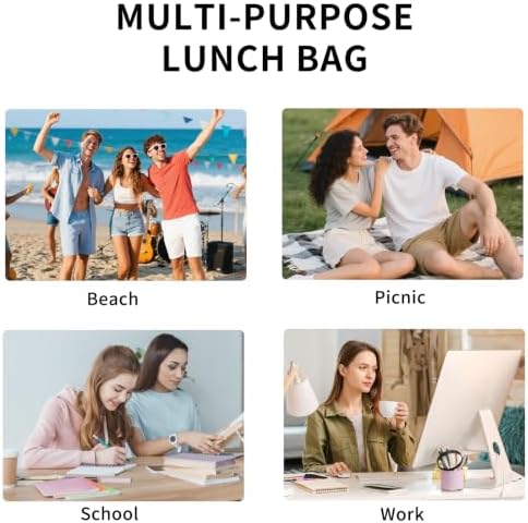Lunch Bag Women Lunch Box for Women Adult Cute Insulated Lunch Bag