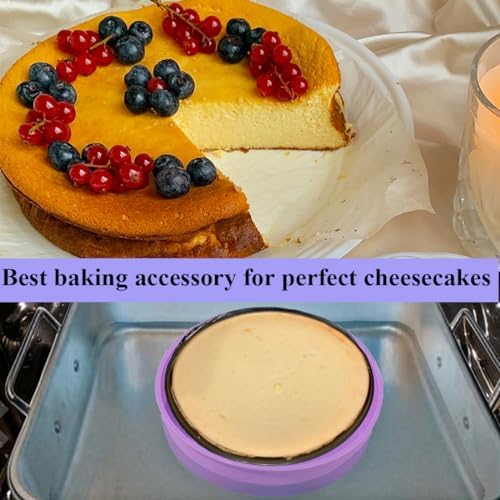 Silicone Springform Pan Protector, Cheesecake Water Bath Protector