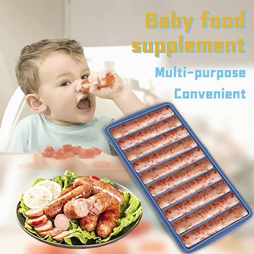 LessMo 3 PCS Ice Cube Tray, Long Ice Stick Tray Silicone with Lid